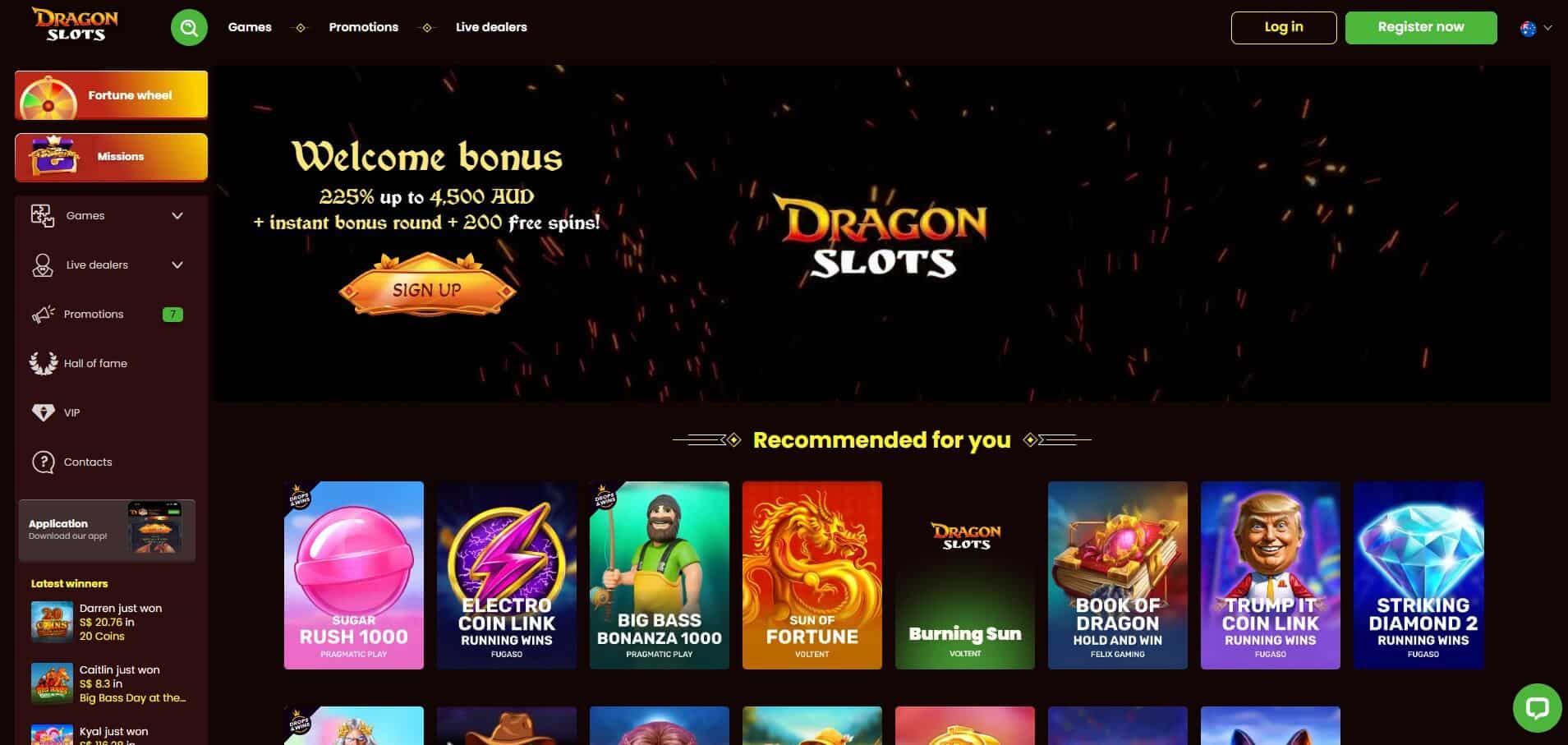 DragonSlots Online Casino
